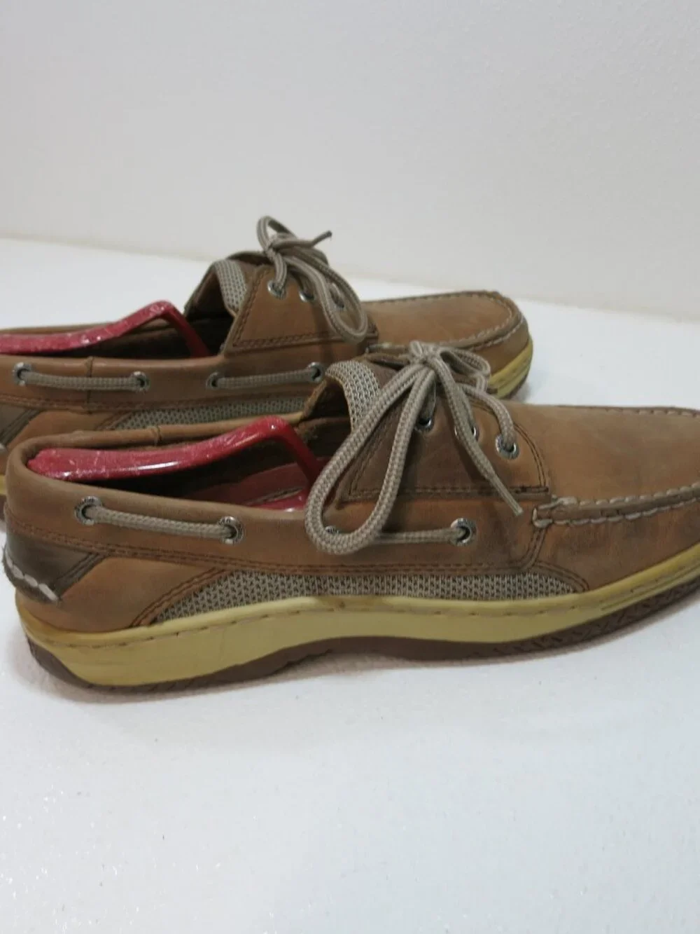 Sperry Top-Sider Two Tone Leather Boat Deck Shoes Men's Footwear Shoe's 9.5 M
